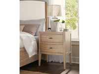 Colt Light Wood Two Drawer Nightstand