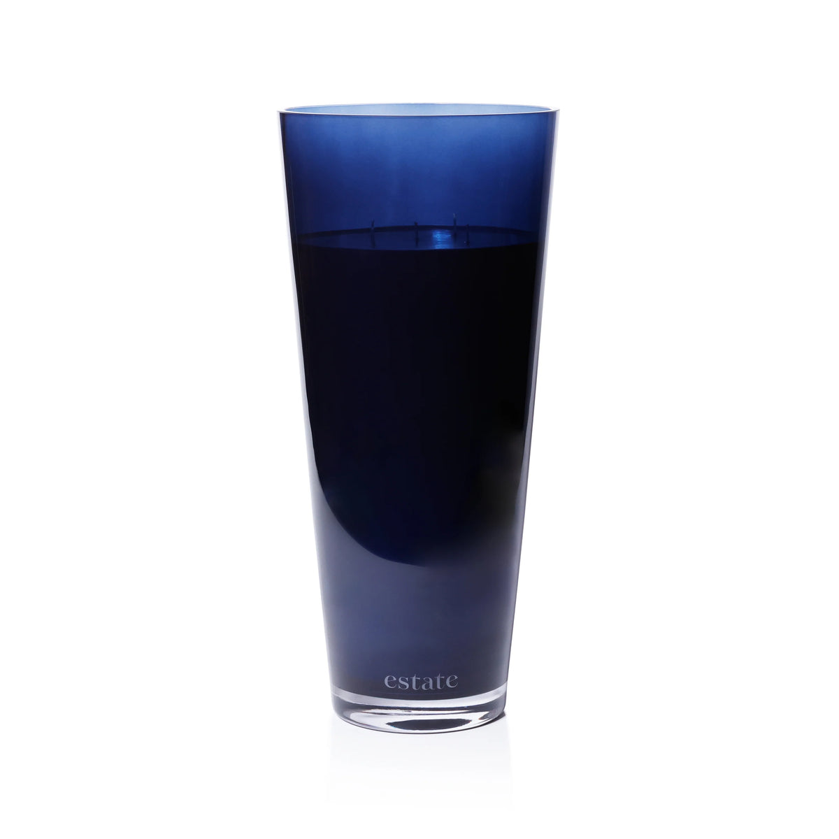 Estate Extra Large Candle - 288 oz Navy Blue/Agave (Set 0f 2)
