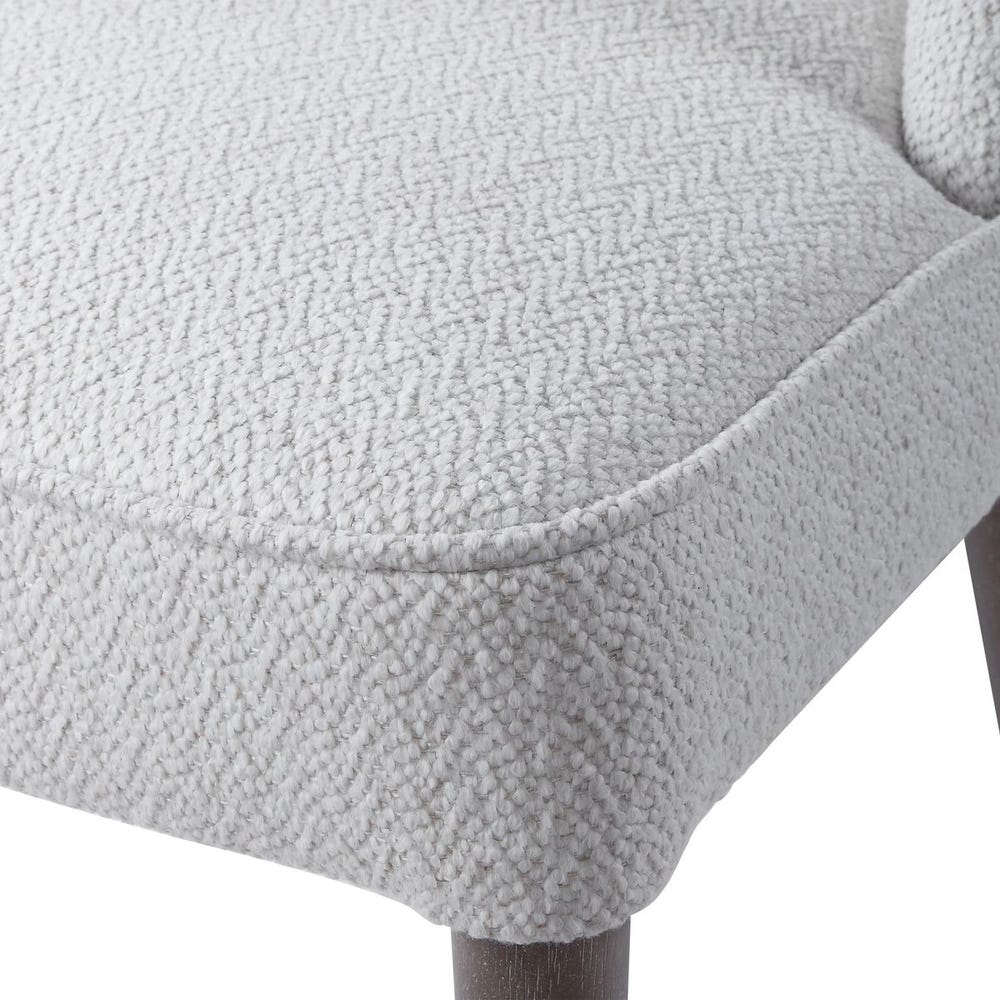 Alexa Off White Fabric Chair (Set of 2)