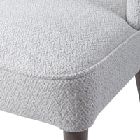 Alexa Off White Fabric Chair (Set of 2)