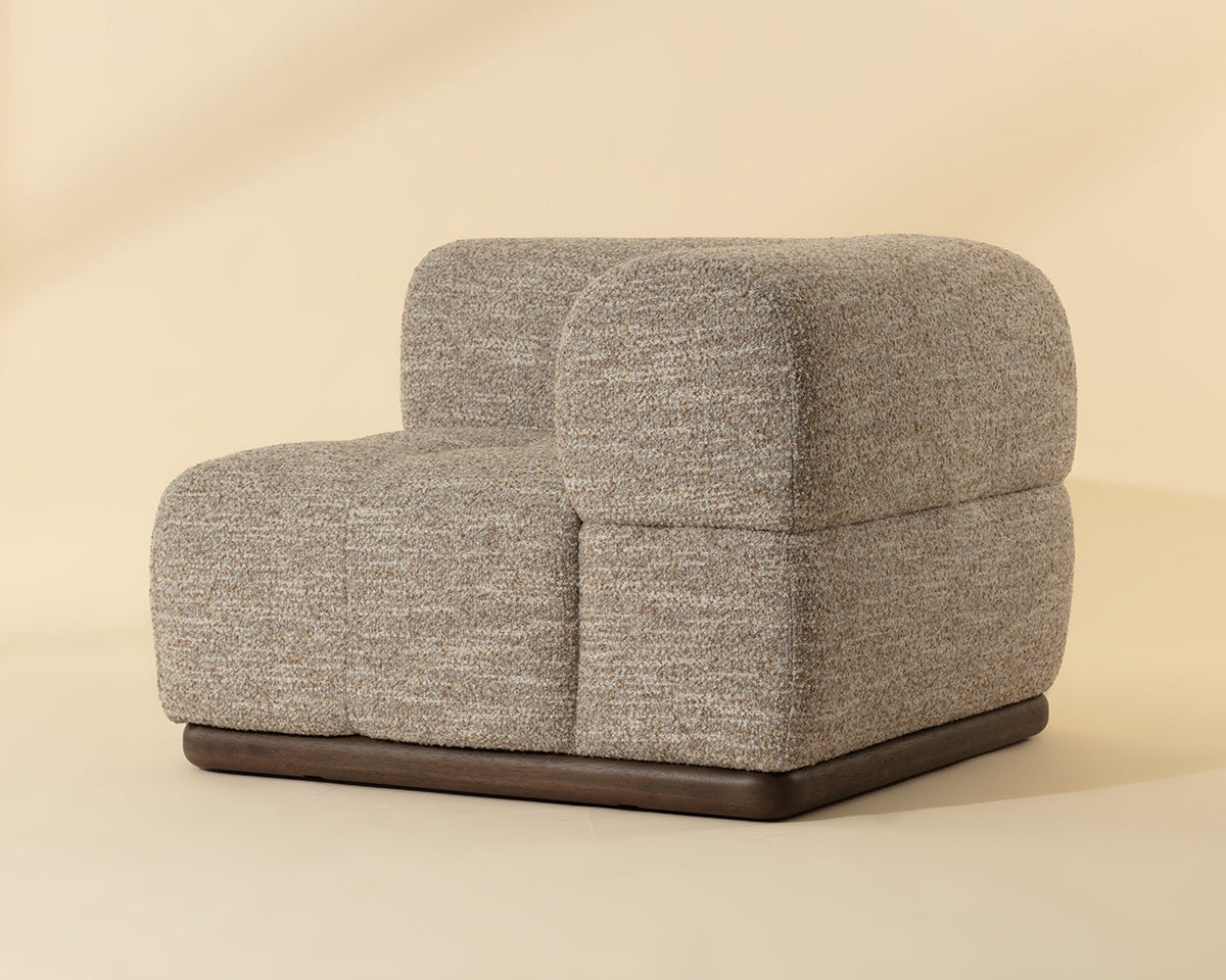 Mallo Dusty Greige Modular Corner Chair Sofa