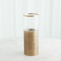 Textured Antique Brass Hurricanes (2 Sizes Available)