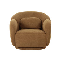 Covet Brown Performance Boucle Accent Chair