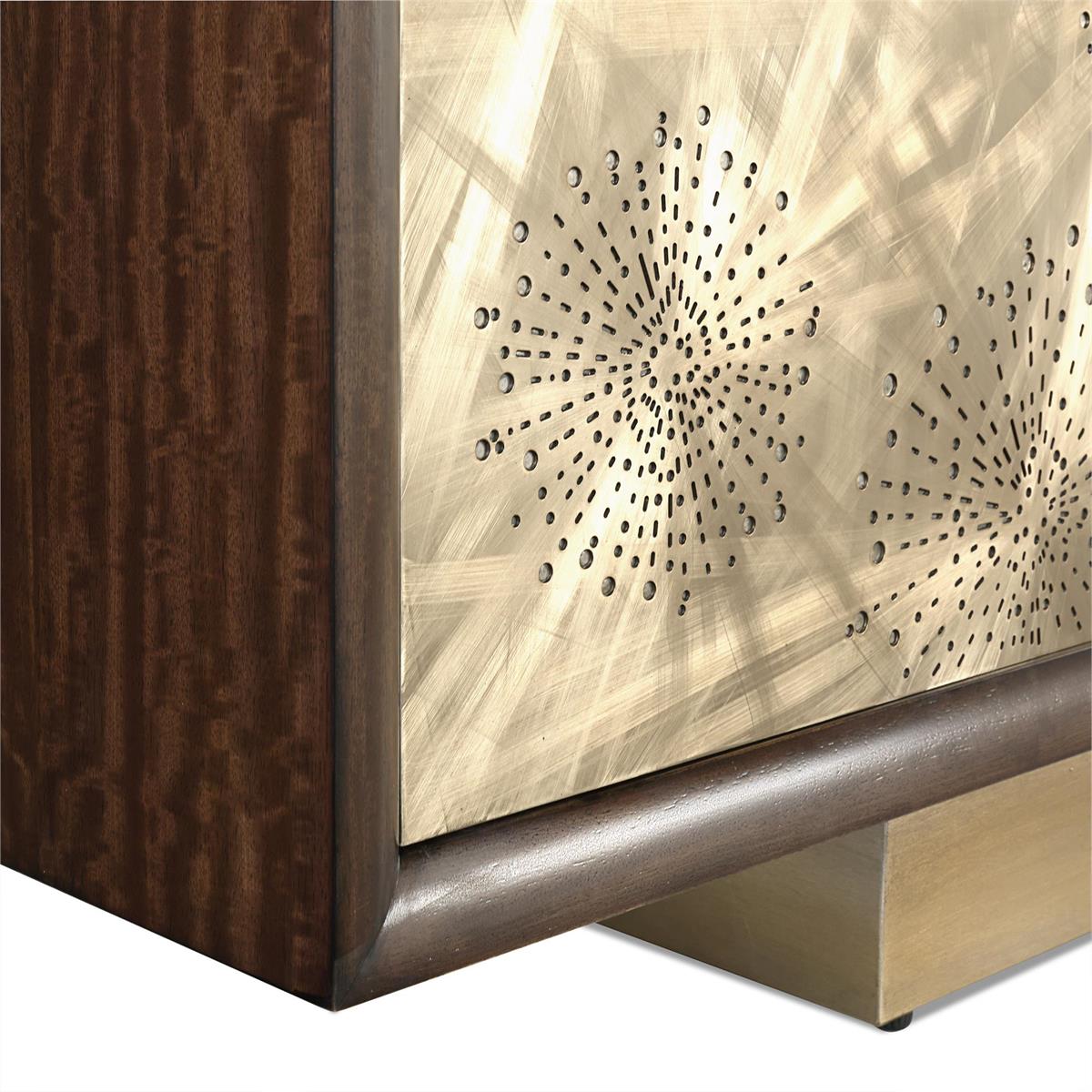 Cressida 90" Four-Door Lighted Sideboard