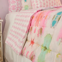 Hannah Watermark Reversable Twin Comforter Set (3 Piece Set)