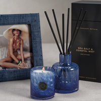 Opal Diffuser in Gift Box - Dark Blue/Sea Salt & Coastal Mist (Set of 4)