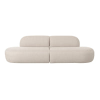 Sofie 94.4" Beige Linen Sofa