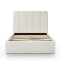 Penelope Cream Chenille Bed (2 Sizes Available)