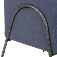 Netta Blue Denim Accent Chair