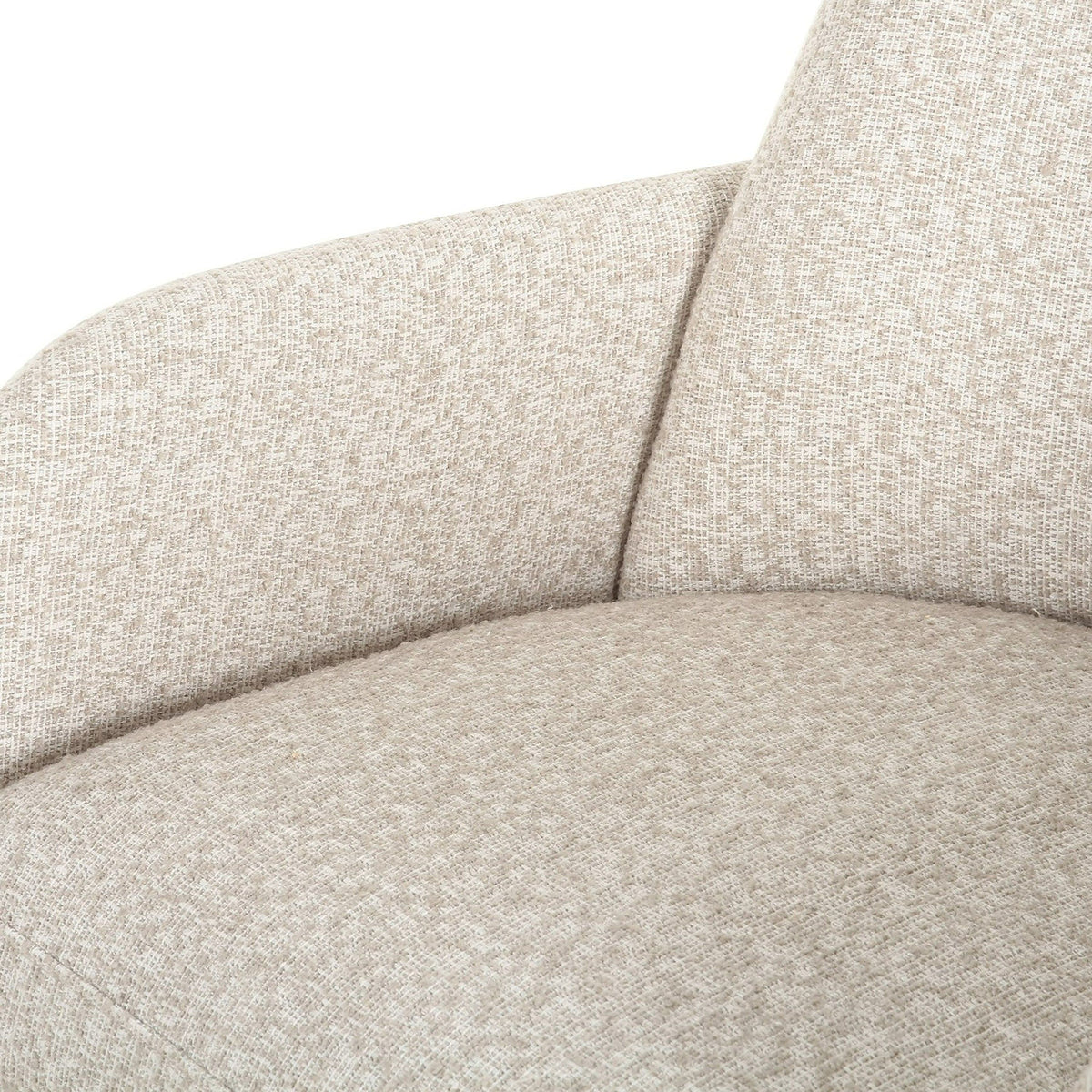 Claude Modern Beige Fabric Dining Chair