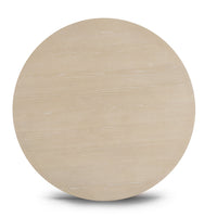 Brooke Driftwood 48'' Ash Wood Round Dining Table