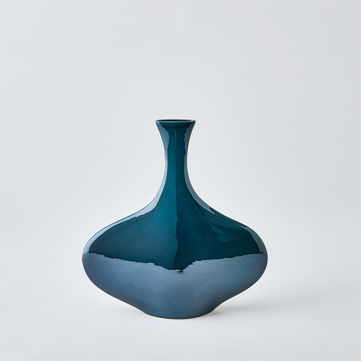 Silhouette Blue Ceramic Vase (3 Sizes Available)