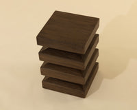 Robarts Dark Timber Concrete Accent Table - Indoor/Outdoor