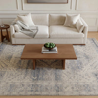 Delphine Blue Area Rug