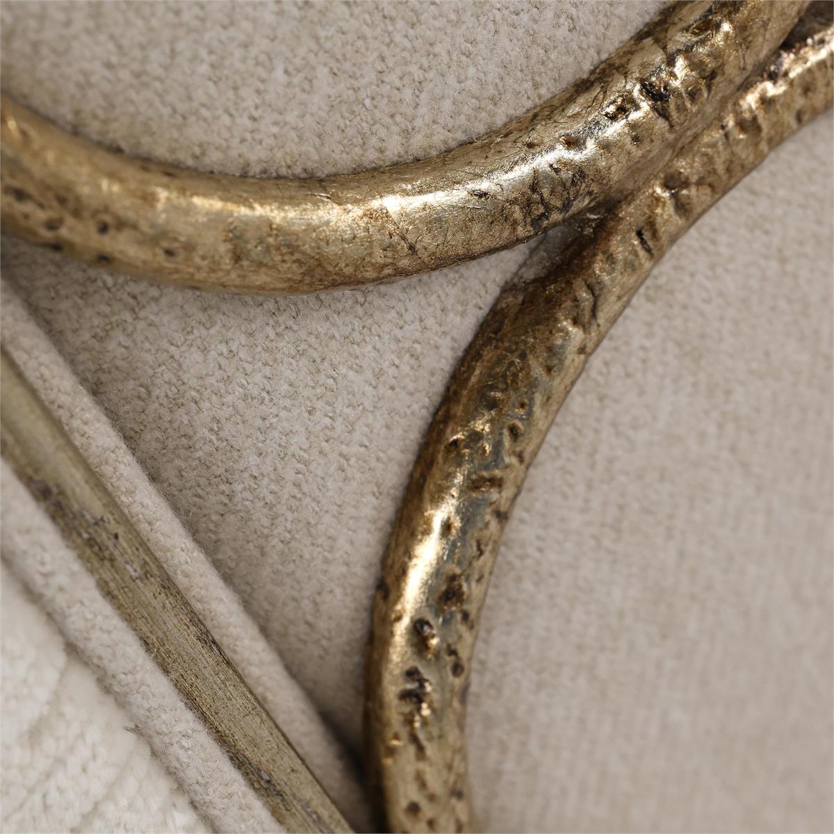 Stella Ivory & Valyrian Gold Dining Chair