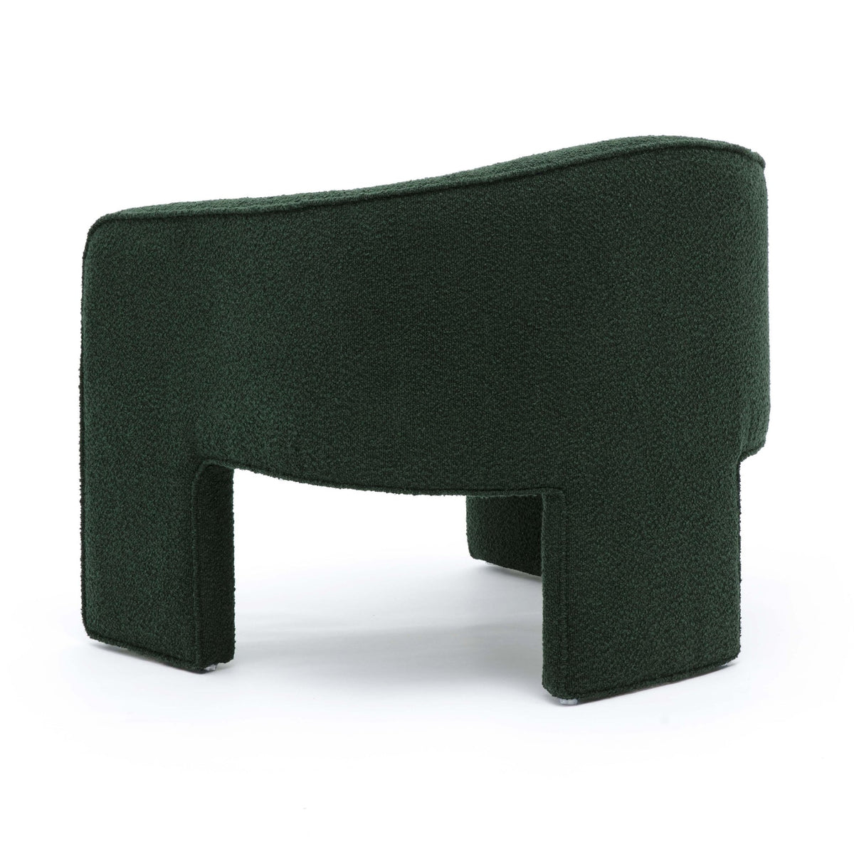 Gattara Forest Green Performance Boucle Accent Chair
