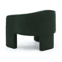 Gattara Forest Green Performance Boucle Accent Chair