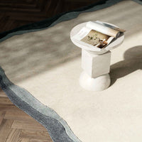 Torrence Curves Grey & Natural Area Rug