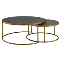 Teagen Grey Nesting Coffee Tables, S/2