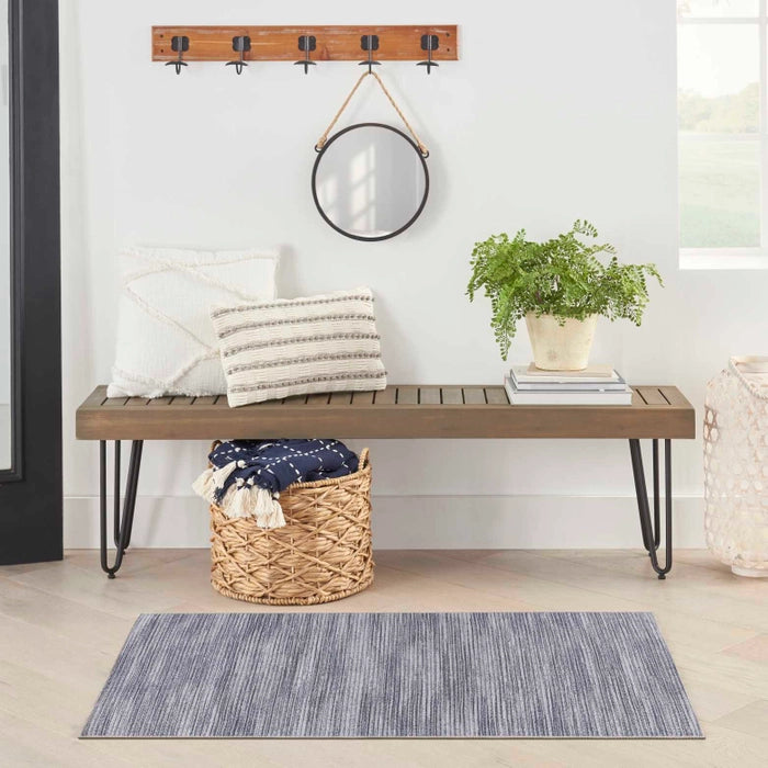 Taylore Grey Washable Area Rug