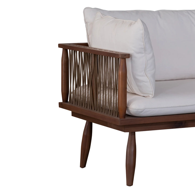 Amellia Outdoor Teak Sofa