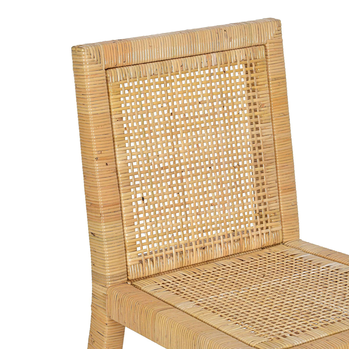 Eden Cream Contract Grade Linen Dining Chair