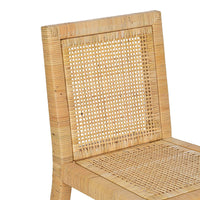 Eden Cream Contract Grade Linen Dining Chair