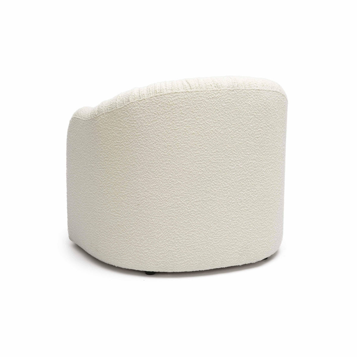 Pamela Cream Performance Boucle Tassel Accent Chair