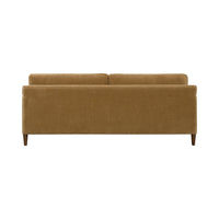 Aeliana 84" Mustard Velvet Sofa