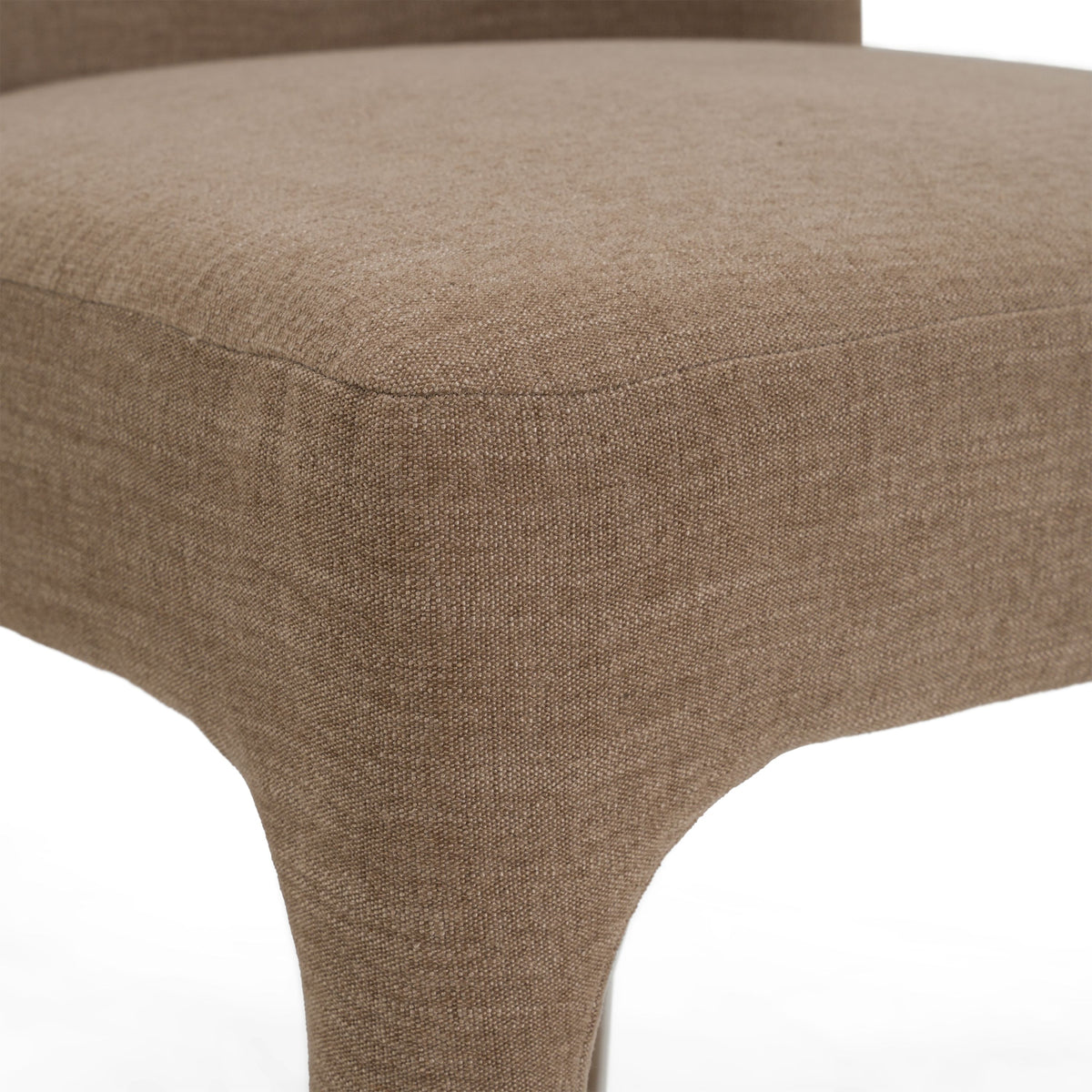Margarette Modern Upholstered Tan Dining Chair (Set of 2)