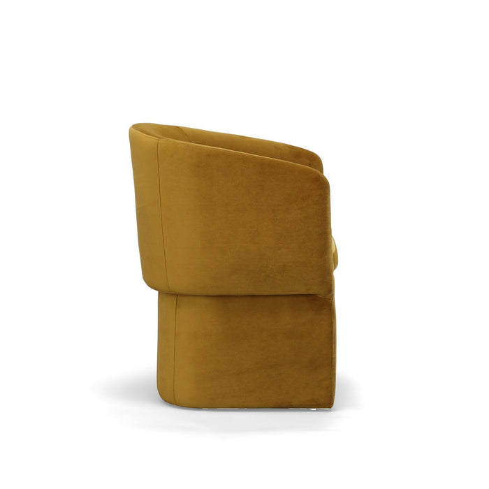 Mollie Burnt Umber Velvet Dining Chair