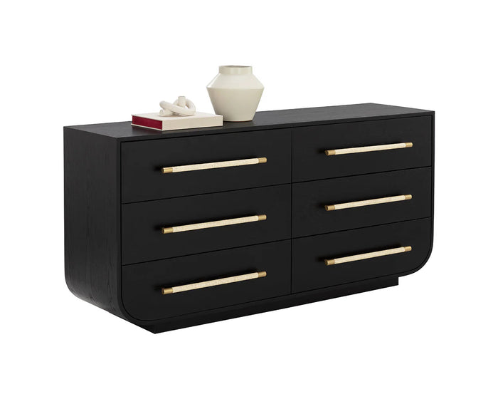Tarrant Black & Gold Dresser