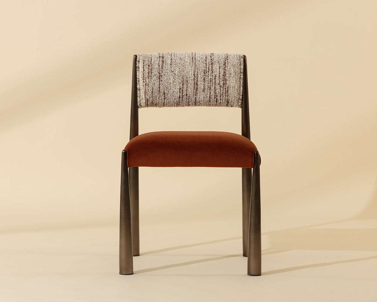 Bayard Two-Tone & Dark Bronze Dining Chair (Set of 2)