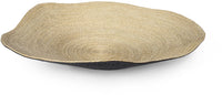 Mckinley Wide Black & Natural Seagrass Bowl (3 Sizes Available)