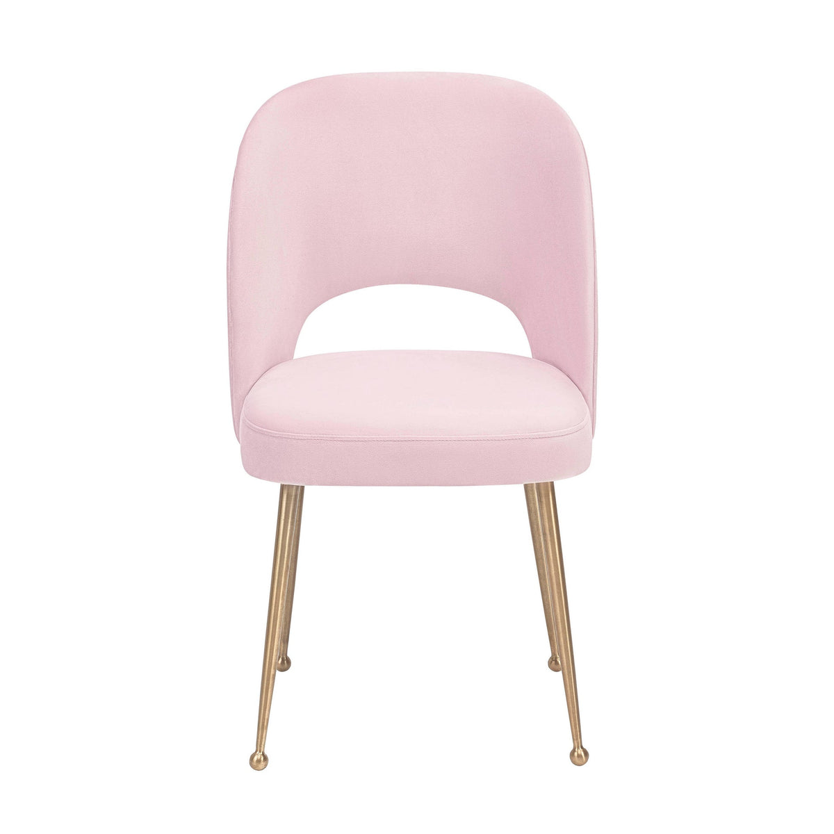 Giada Blush Velvet Chair - Luxury Living Collection