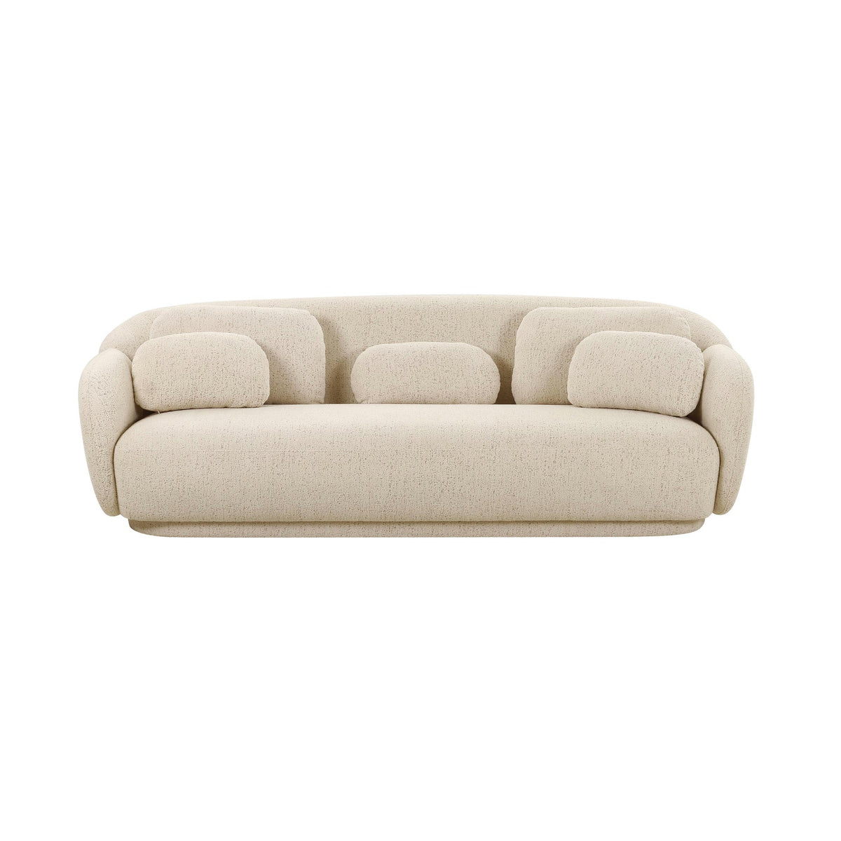 Covet 90" Cream Boucle Sofa