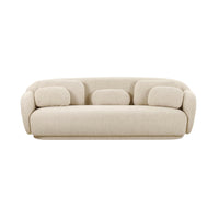 Covet 90" Cream Boucle Sofa