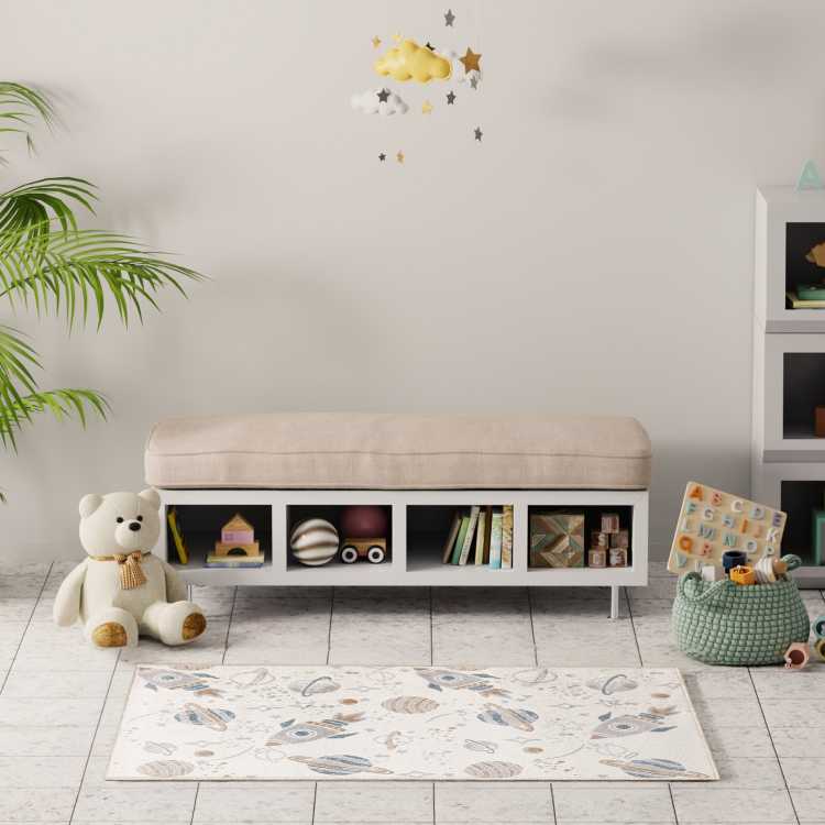 Rocket Ivory Multicolour Area Rug