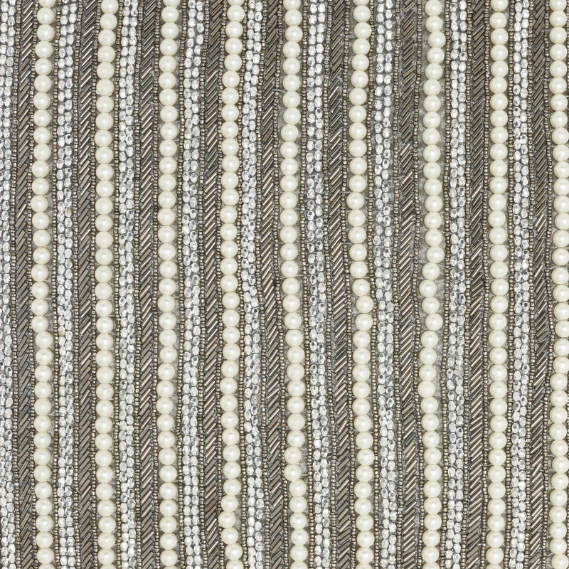 Antoinina 10 X 14" Pewter Throw Pillow - Elegance Collection