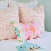 Hannah Watermark Multicolour Decorative Pillow (4 Sizes Available)