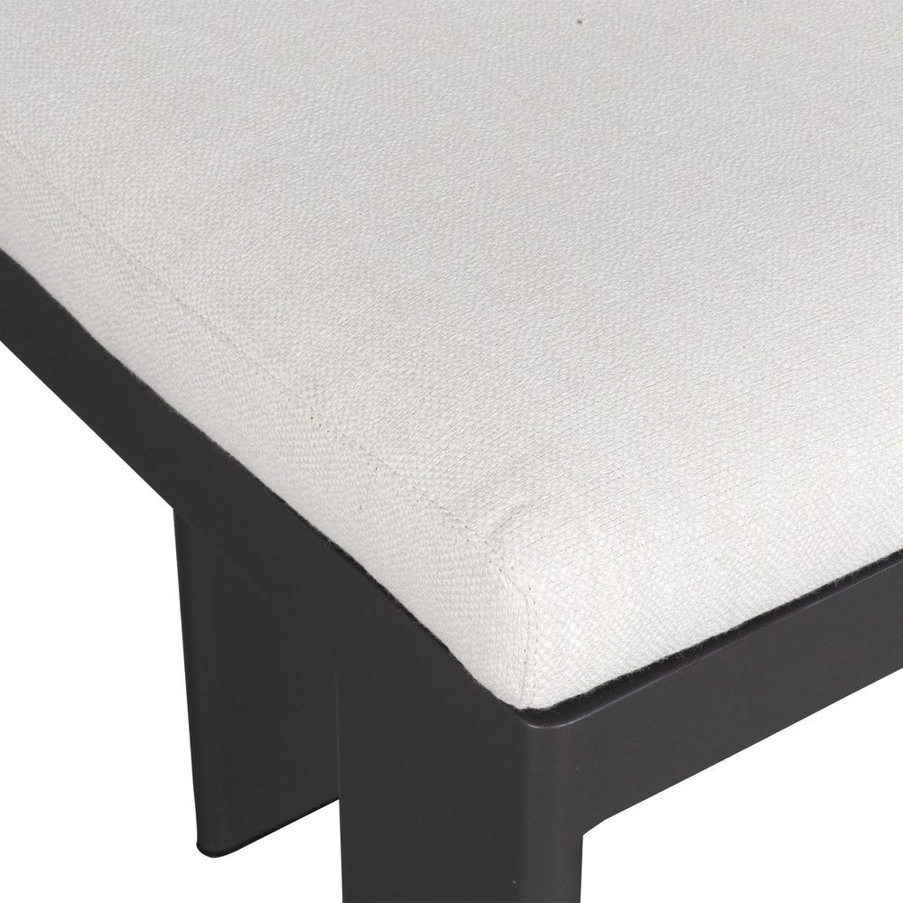 Verah White Outdoor Counter Stool