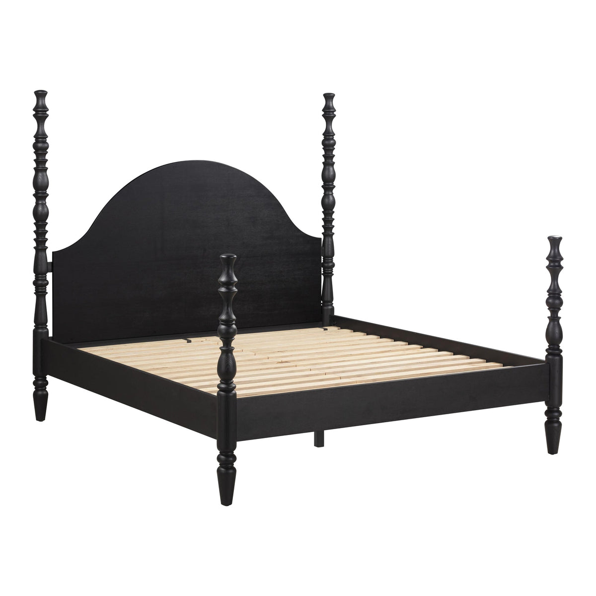 Rosalie Black Ash Bed