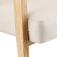 Eden Natural & Linen Accent Chair