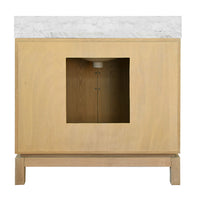 Milana 36.5  Rich Cerused Oak Bath Vanity