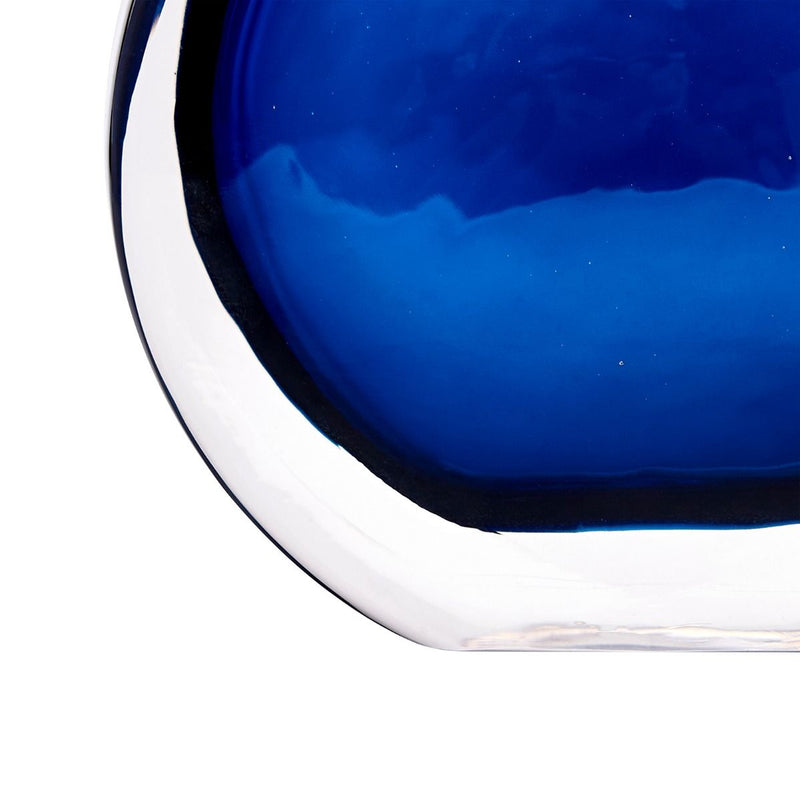 Donnet Small Sapphire Blue Vase