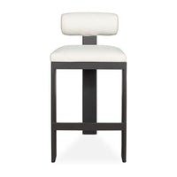 Verah White Outdoor Bar Stool