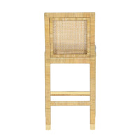 Eden Cream Contract Grade Linen Counter Chair