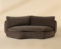 Oressa Brown Modular Corner Chair