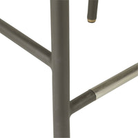 Enzo Buff Plain Weave Outdoor Counter Stool