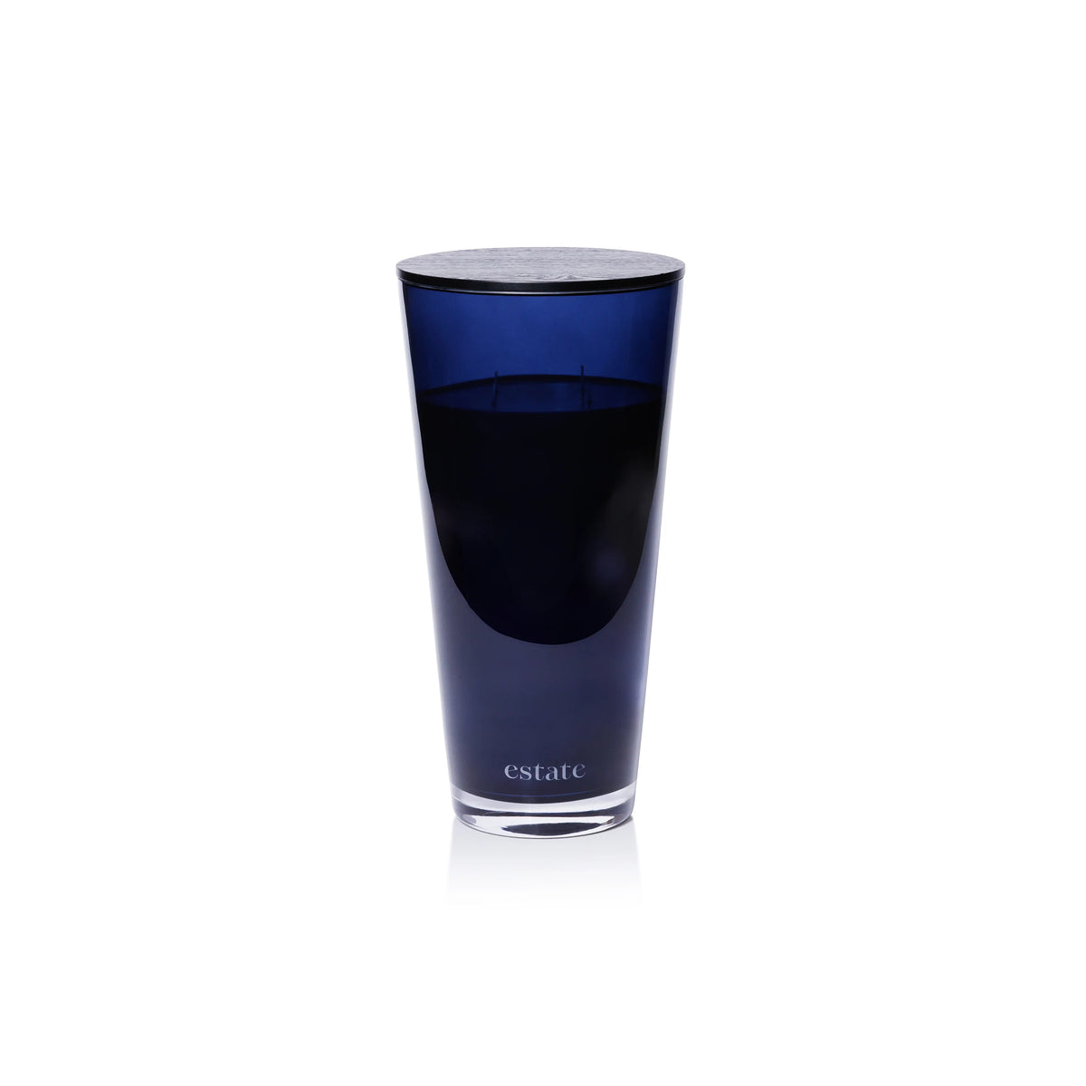 Estate Large Candle - 115 oz Navy Blue/Agave (Set 0f 2)